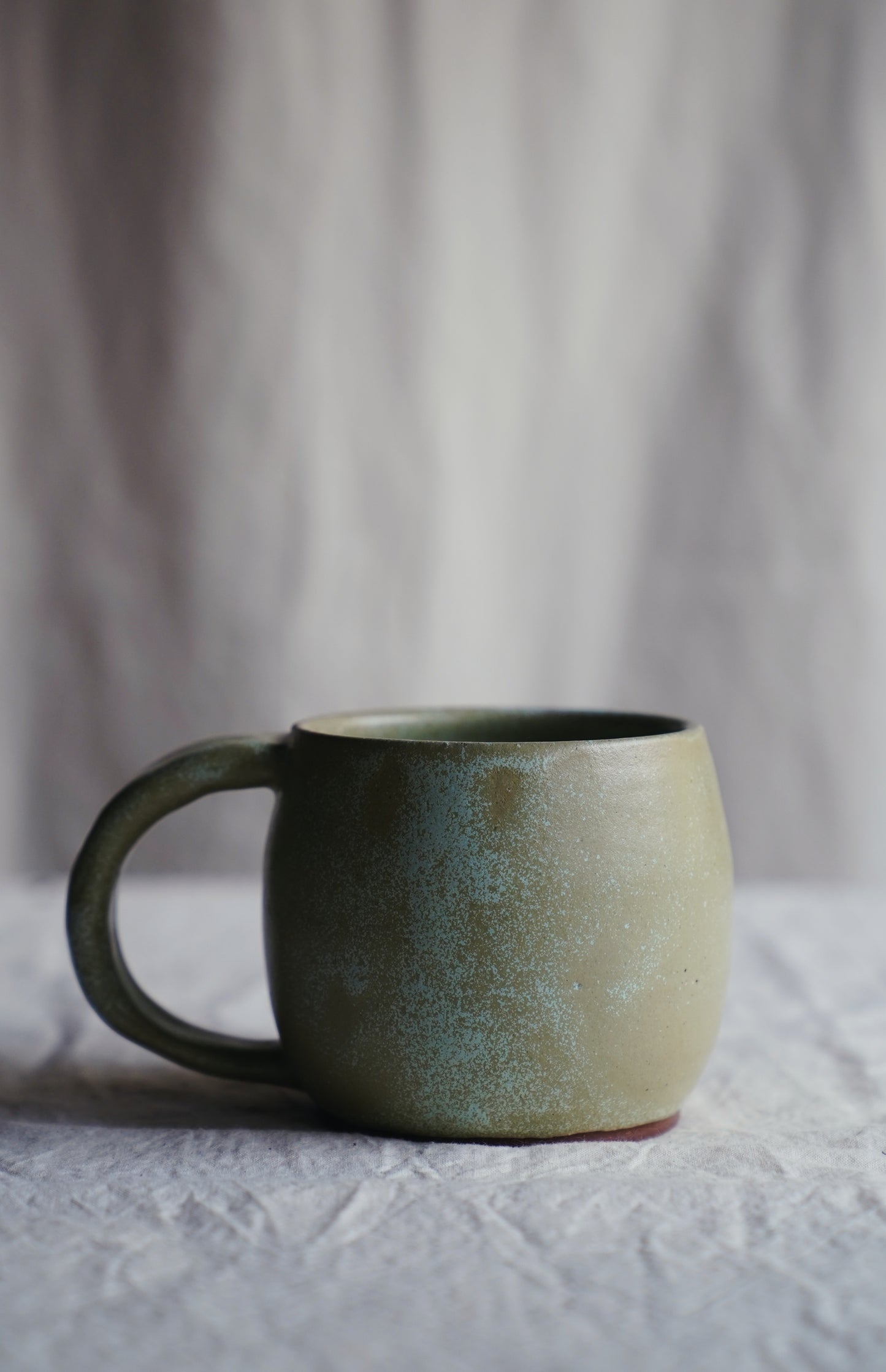 cozy green mug