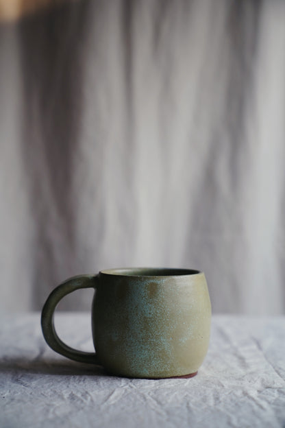 cozy green mug