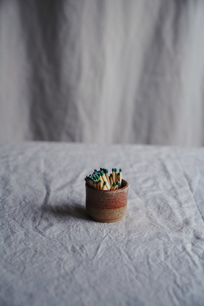 copper match holder
