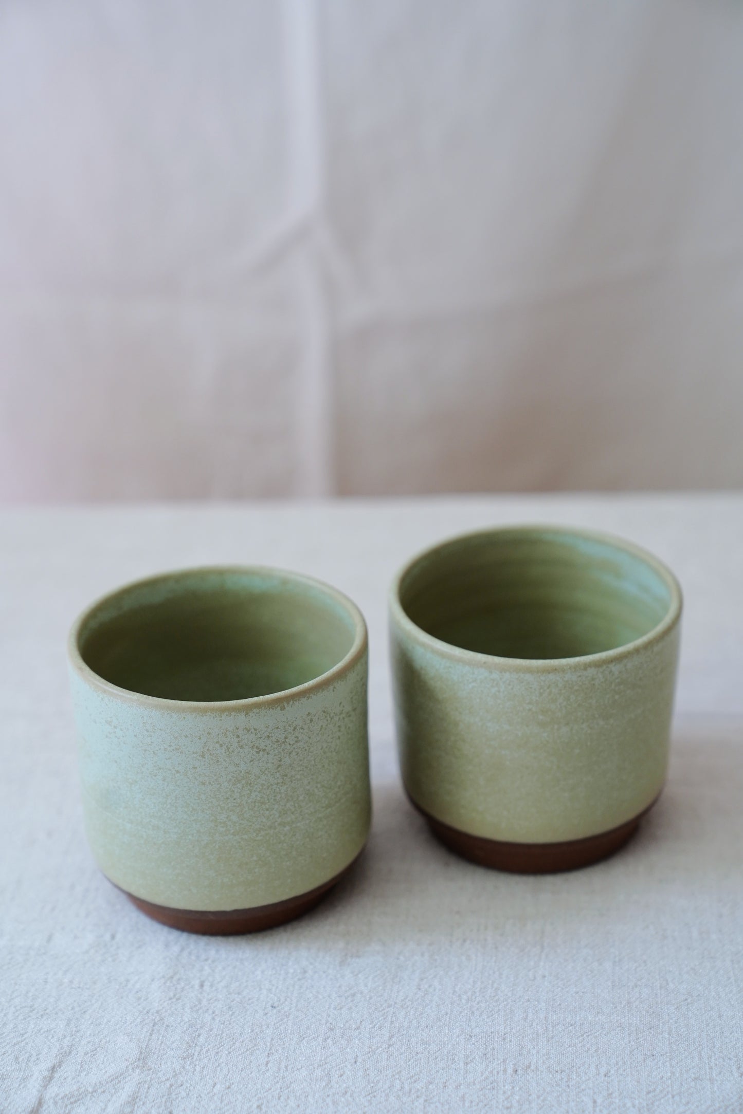 two-tone minimalist tumbler