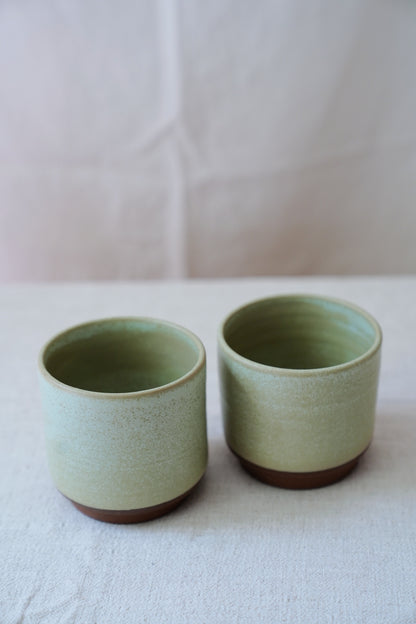 two-tone minimalist tumbler