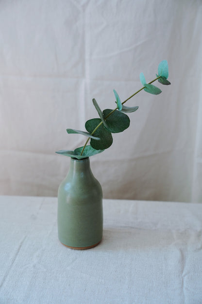 small green vase