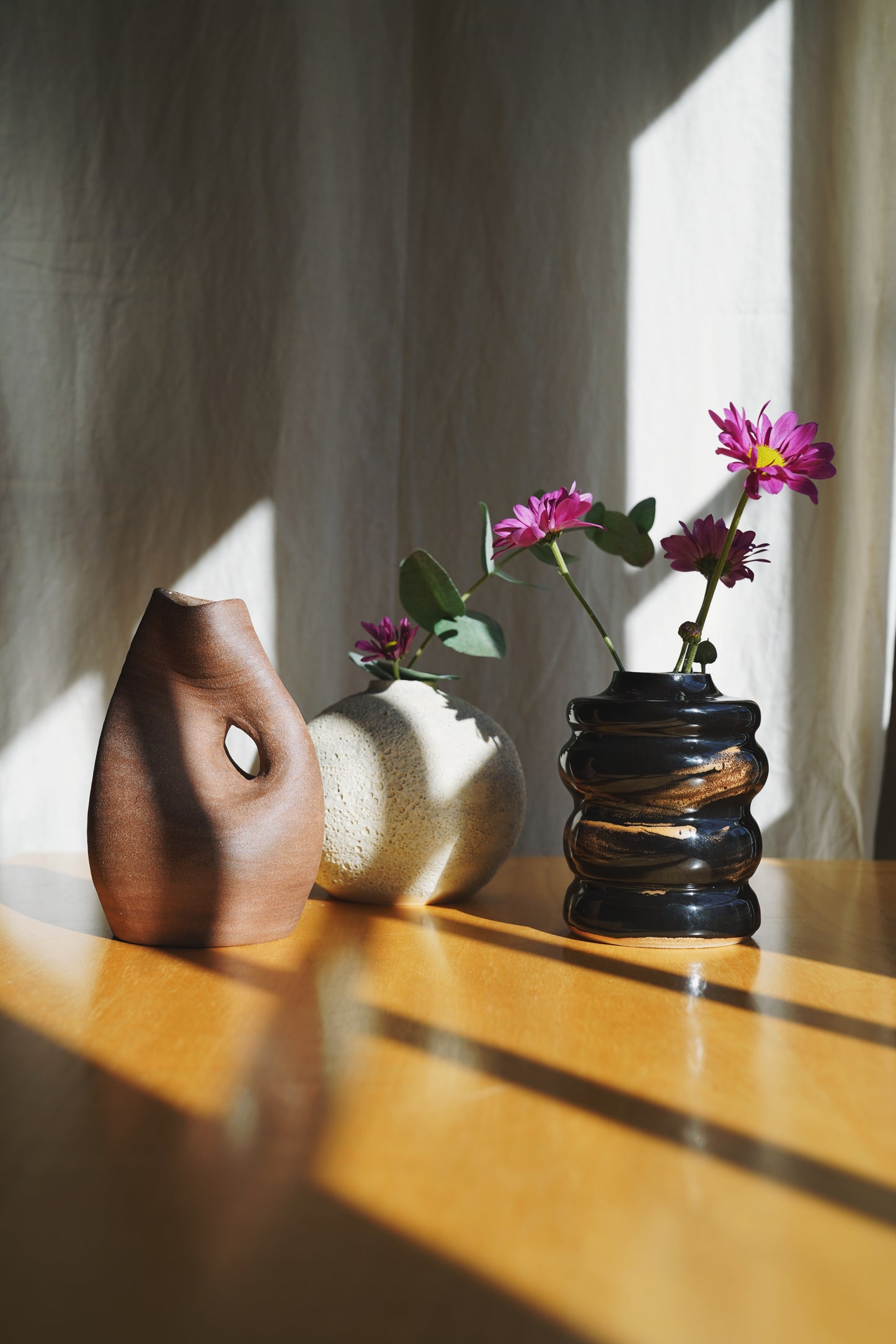 midnight bubble vase