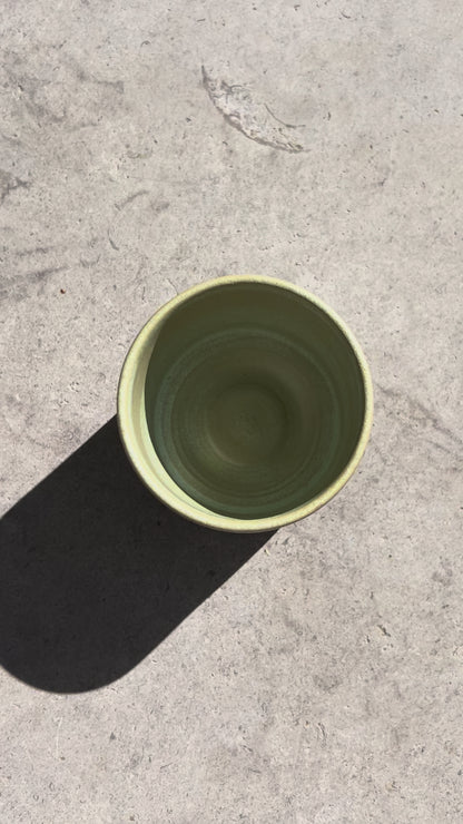 two-tone minimalist tumbler