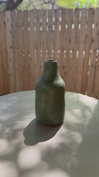 small green vase