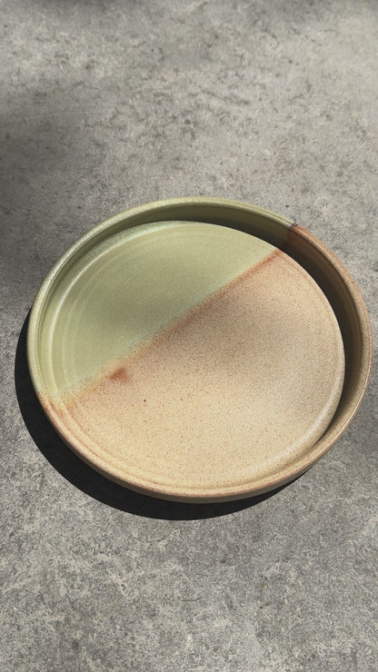 two-tone side plate